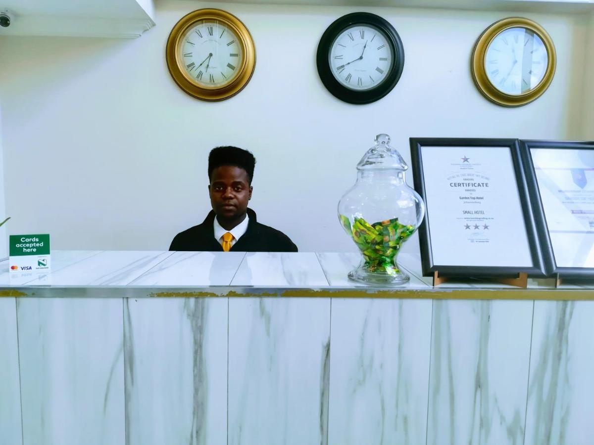 יוהנסבורג Garden Top Hotel מראה חיצוני תמונה